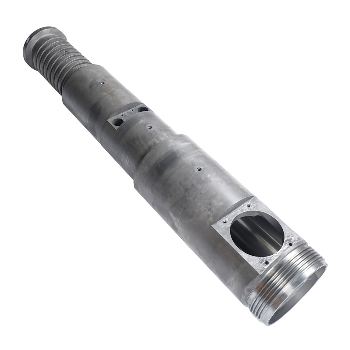 Plastic Profile Extruder Twin Screw Barrel