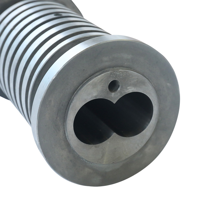 Plastic Profile Extruder Twin Screw Barrel