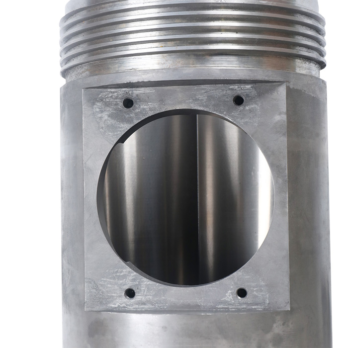 Plastic Profile Extruder Twin Screw Barrel